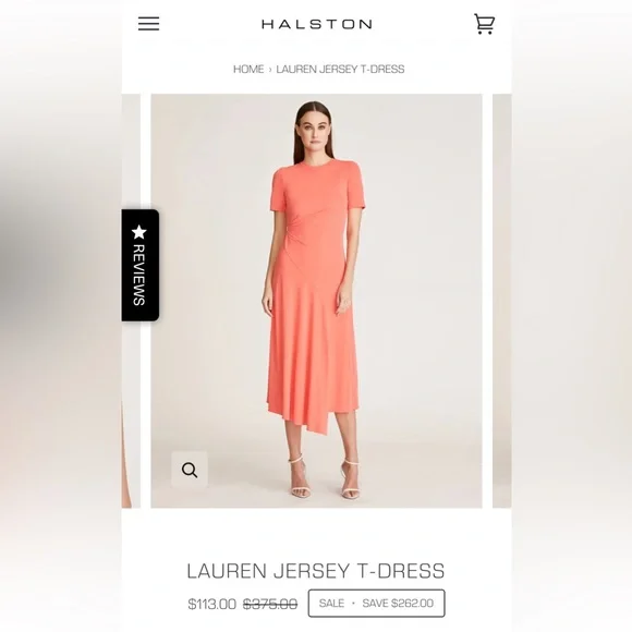 Halston Heritage Dresses Halston Lauren Jersey Tdress Size